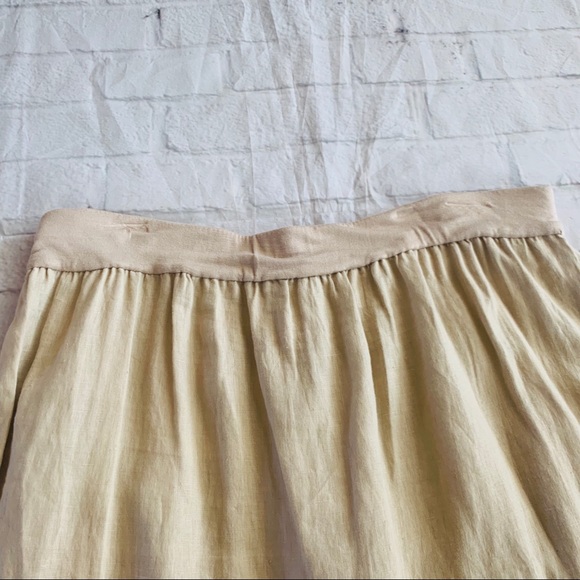 Chico’s Linen And Rayon Skirt Size 2 - Picture 4 of 8